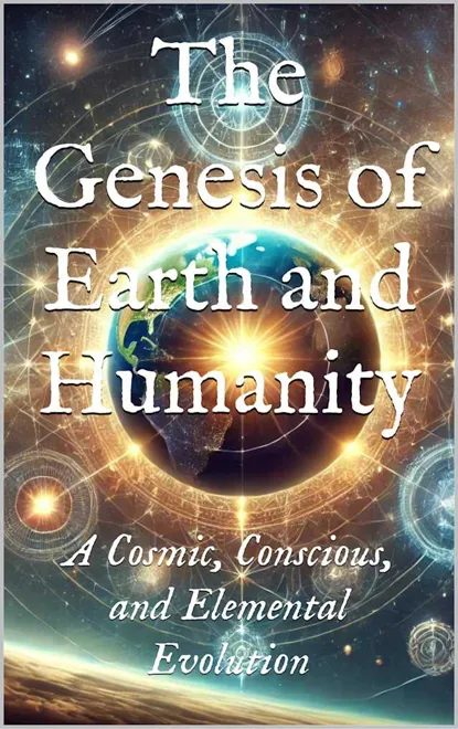 Cover of The Genesis of Earth and Humanity: A Cosmic, Conscious, and Elemental Evolution