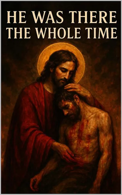 Cover of He Was There the Whole Time: The Presence of God in Suffering, Silence, and the Darkest Places