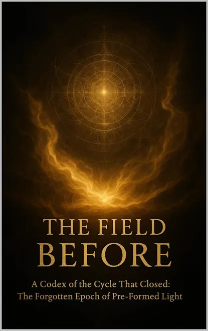 Cover of The Field Before: A Codex of the Cycle That Closed - The Forgotten Epoch of Pre-Formed Light