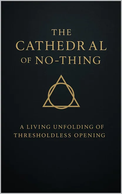 Cover of The Cathedral of No-Thing: A Living Unfolding of Thresholdless Opening