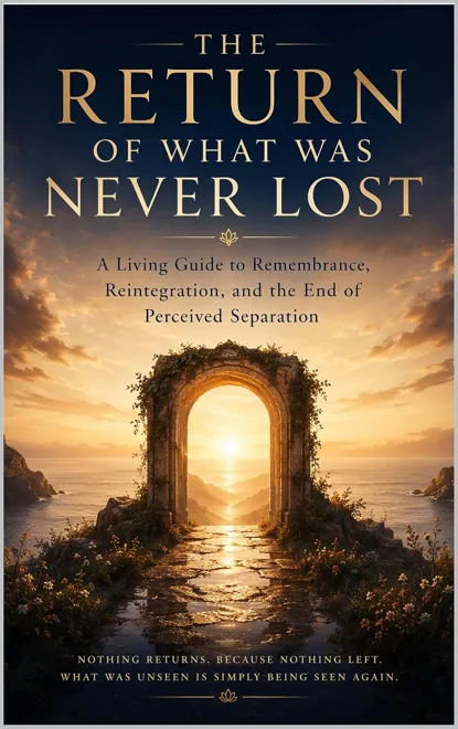 Cover of The Return of What Was Never Lost: A Living Guide to Remembrance, Reintegration, and the End of Perceived Separation