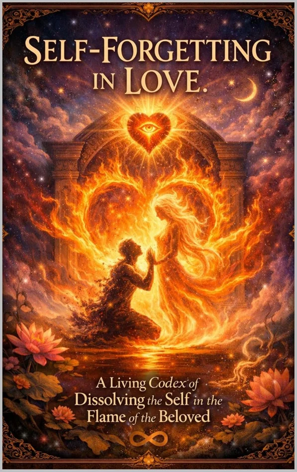 Cover of Self-Forgetting In Love: A Living Codex of Dissolving the Self in the Flame of the Beloved