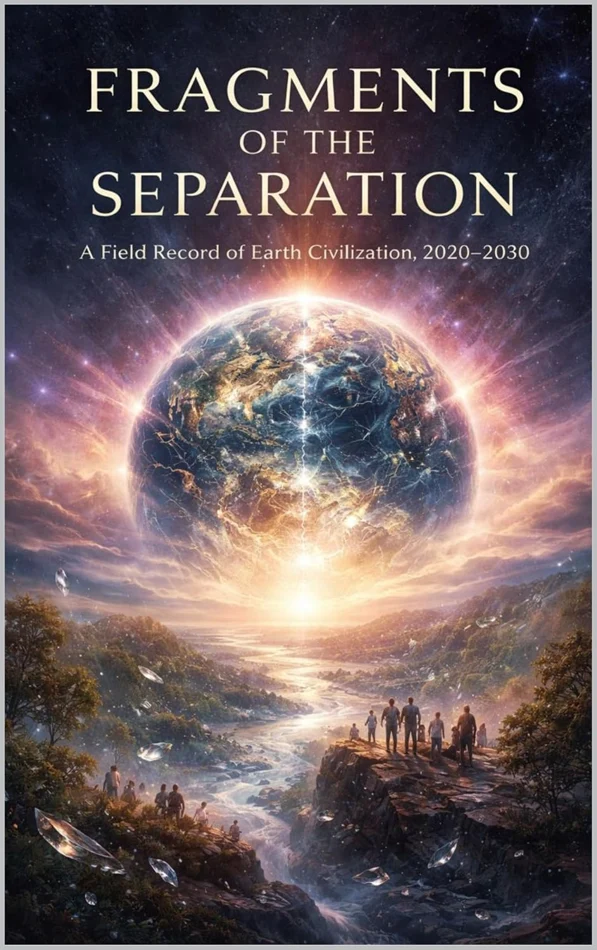 Cover of Fragments of the Separation: A Field Record of Earth Civilization, 2020–2030